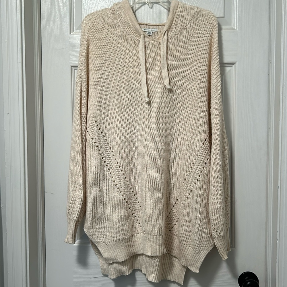 American Eagle light weight knit hoodie